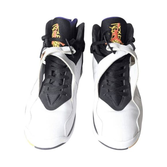 NIKE Air Jordan 8 Retro \'Three Peat\' Basketball Shoes Size 13 main image 4